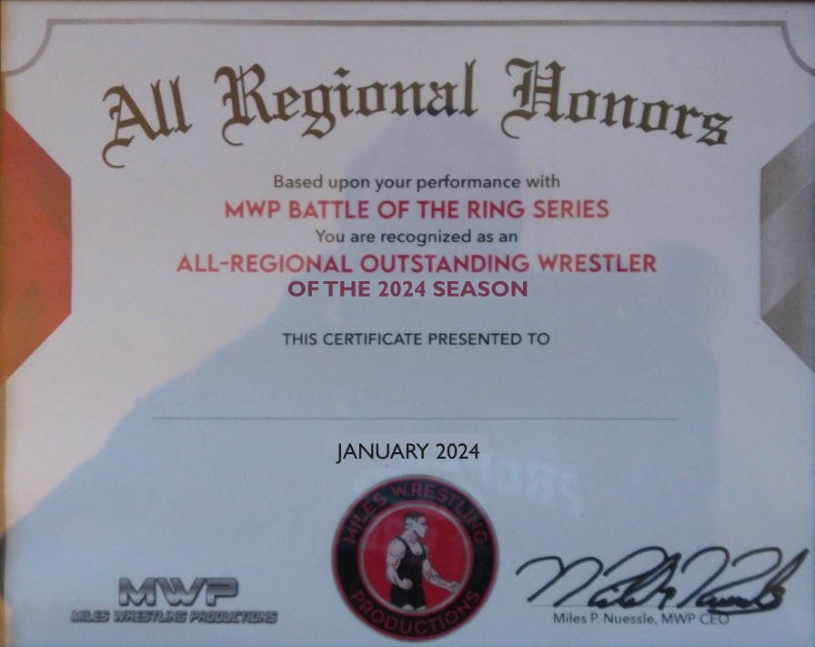 Battle of the Ring certificate